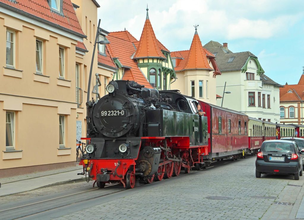 Mecklenburgische Bäderbahn Molli Ostseeradweg