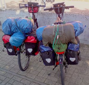 Gepäck-Transfer Fahrradtour