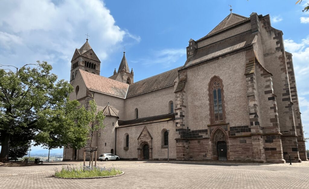 Breisacher Münster St. Stephan Rheinradweg