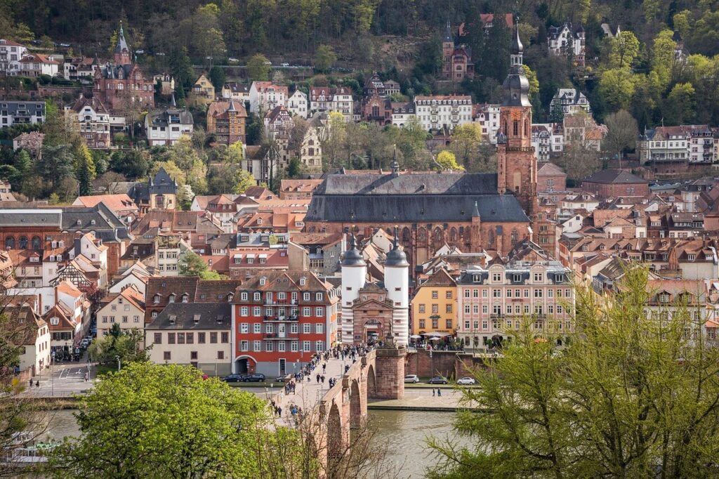 Heidelberg am Neckarradweg